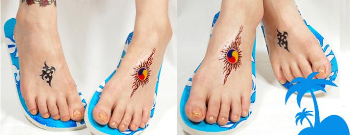 cute tattoos on your foot. good with your foot tattoo